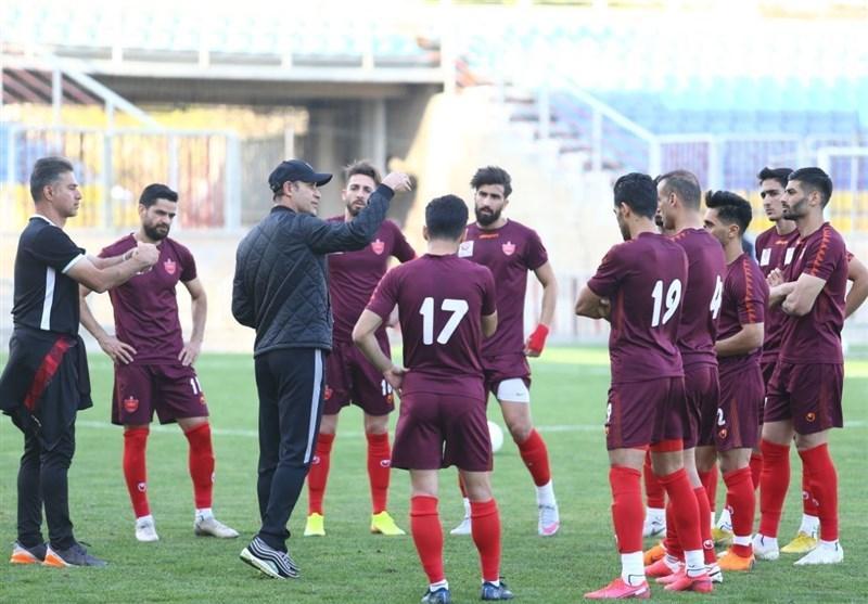 تمرین سبک پرسپولیس و جشن کوچک برای مربیان، شاگردان گل محمدی فردا به مصاف گل گهر می فرایند