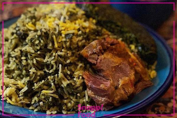 طرز تهیه کته اسفناج با گوشت و بدون گوشت طرز تهیه کته اسفناج با گوشت و بدون گوشت